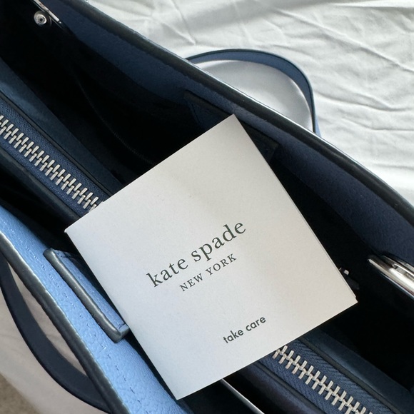 Blue Kate Spade Purse - Picture 9 of 12